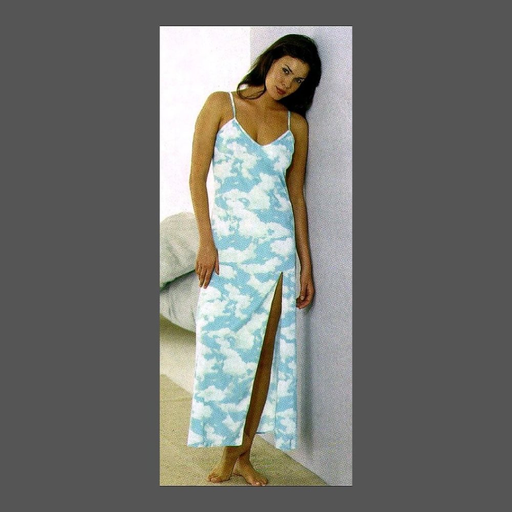 Get 2 Long Summer Dresses w/side Slit